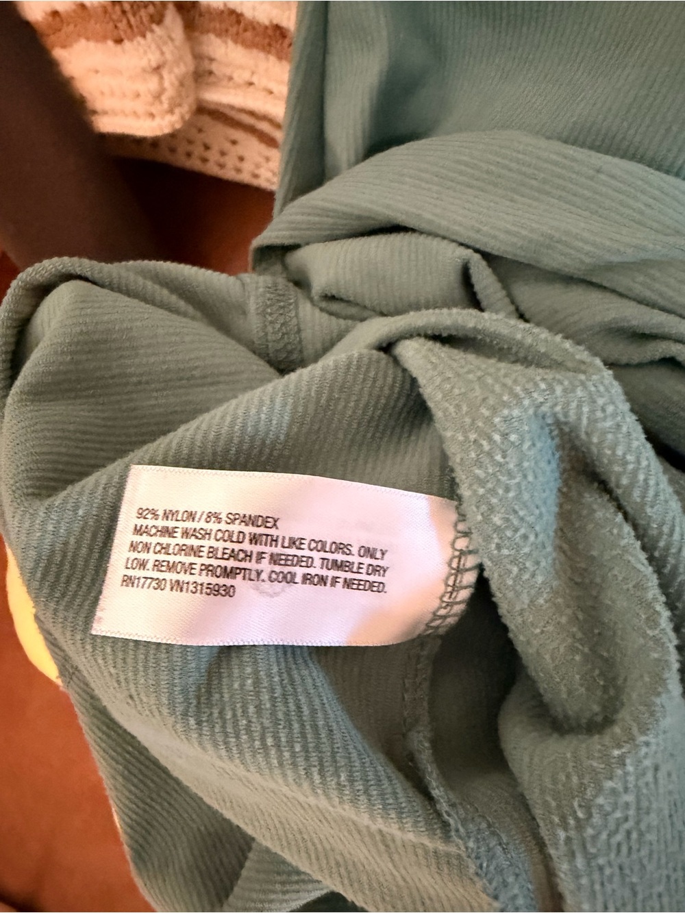 Wild Fable Ribbed Cap Sleeve Midi Dress in Teal - Picture 9 of 9